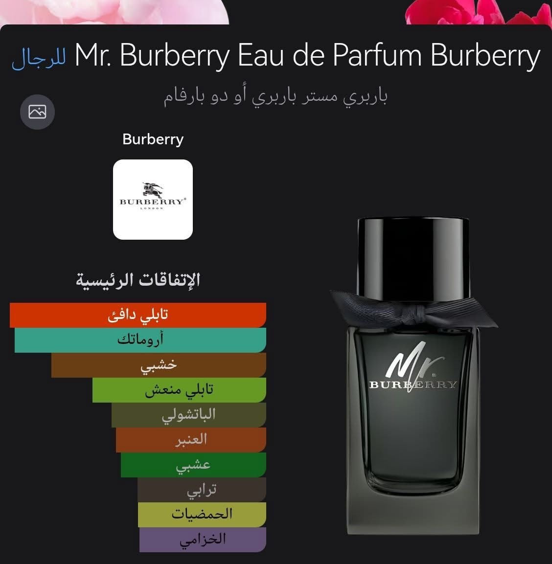 Mr. Burberry Eau de Parfum by Burberry for Men – 100% Original Unboxed