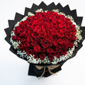 Bouquet of 50 Red roses