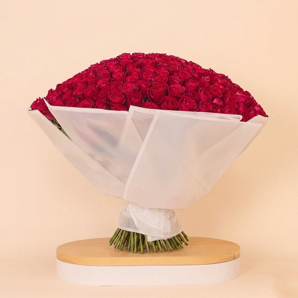 250 Red Roses Grand Bouquet