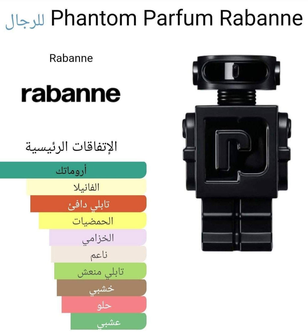 Phantom Parfum by Rabanne for Men – 100% Original Unboxed